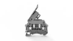 150100 Dc4he Gri Ray Tipi Sigortalı Klemens