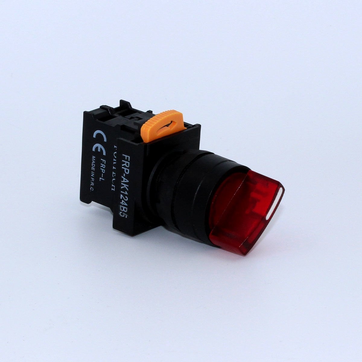 Fortech 0-1 Ledli kalıcı Kırmızı Buton 24V