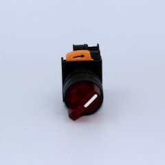 Fortech 0-1 Ledli kalıcı Kırmızı Buton 24V