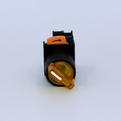 Fortech 0-1 Ledli kalıcı Sarı Buton 24V