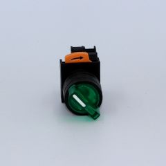 Fortech 0-1 Ledli kalıcı YeşiL Buton 220V