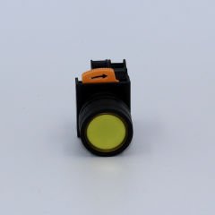 Fortech Yaylı Ledli sarı Start Butonu 220V