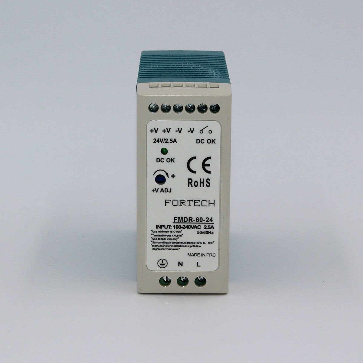 Fortech 60W-24V 2,5Amp Ray Tip Güç Kaynağı