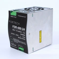 Fortech 480W-24V 20Amp Ray Tip Güç Kaynağı