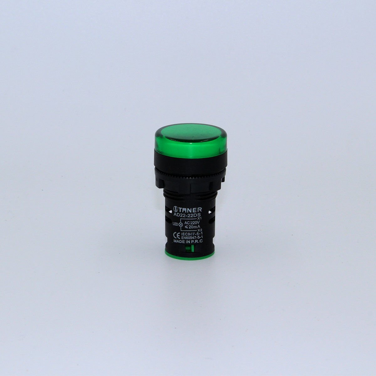 Fortech 22Mm 220V Sinyal Lambası Yeşil