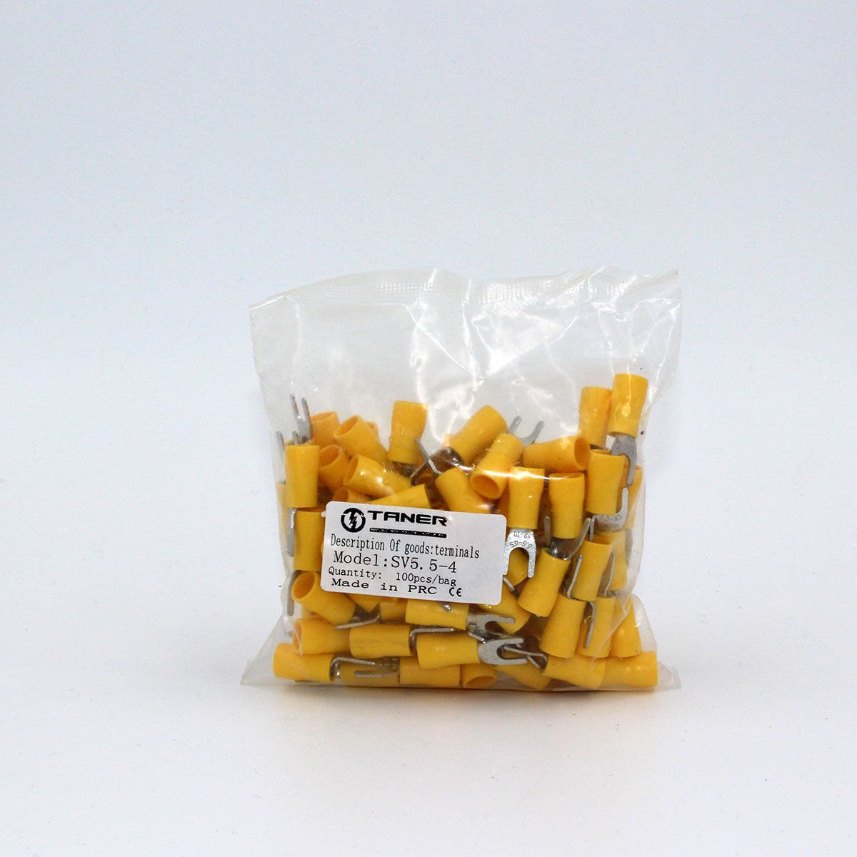 Fortech İzoleli Çatal Tip Kablo Ucu Sv 5,5-4