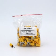 Fortech İzoleli Çatal Tip Kablo Ucu Sv 5,5-5