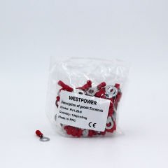 Fortech İzoleli Yuvarlak Tip Kablo Ucu Rv1,25-6