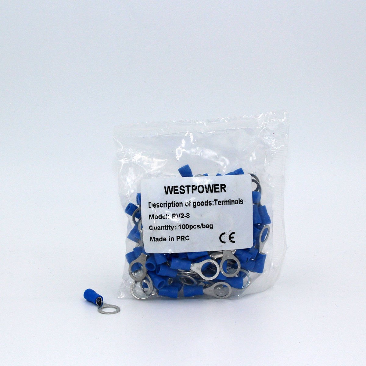 Fortech İzoleli Yuvarlak Tip Kablo Ucu Rv2-8