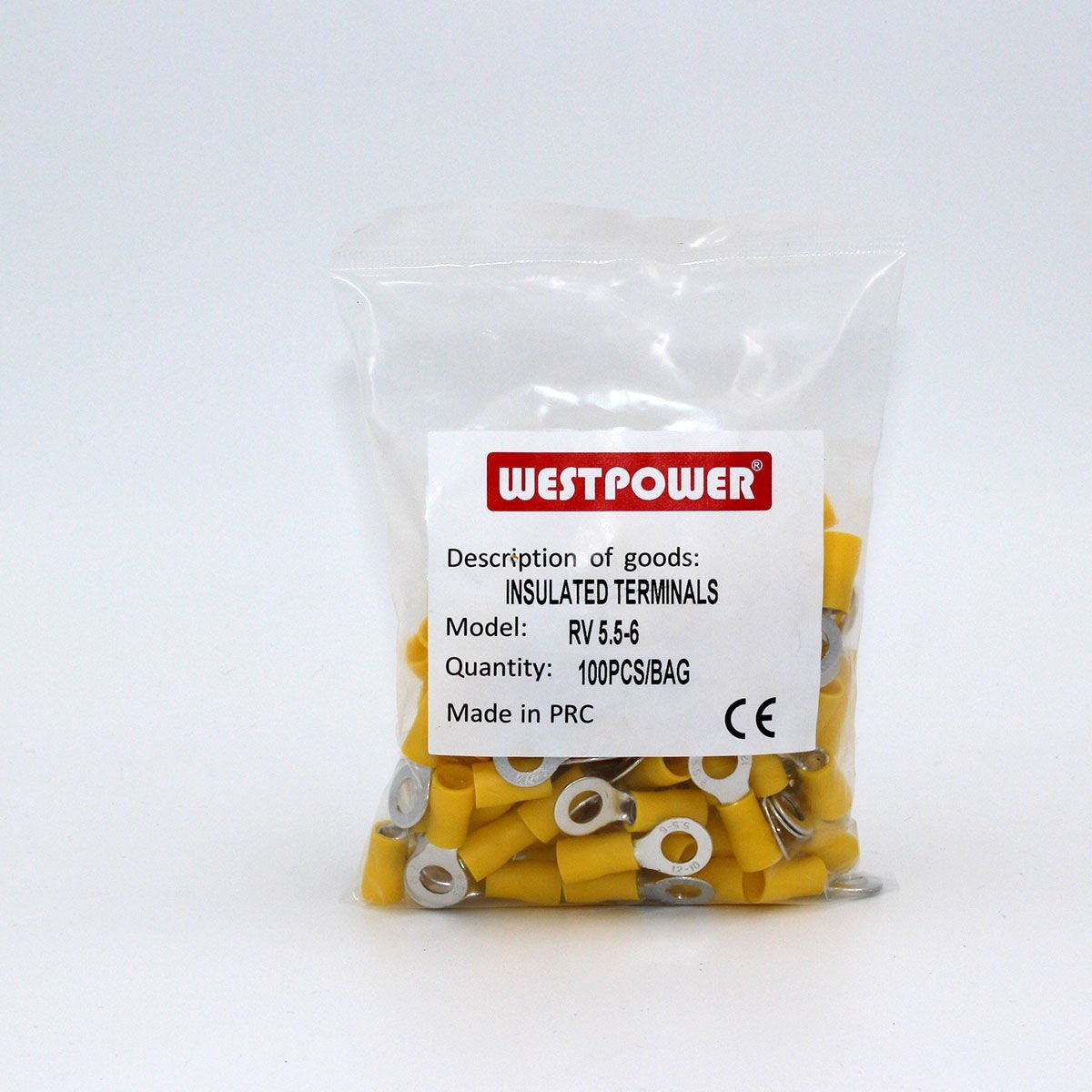 Fortech İzoleli Yuvarlak Tip Kablo Ucu Rv5,5-6