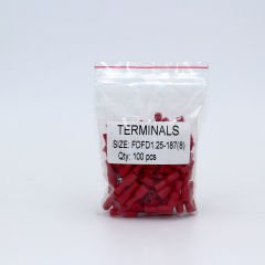 Fortech Tam İzoleli Dişi Faston Terminal 1,25-187(8)