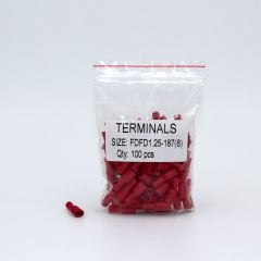 Fortech Tam İzoleli Dişi Faston Terminal 1,25-187(8)