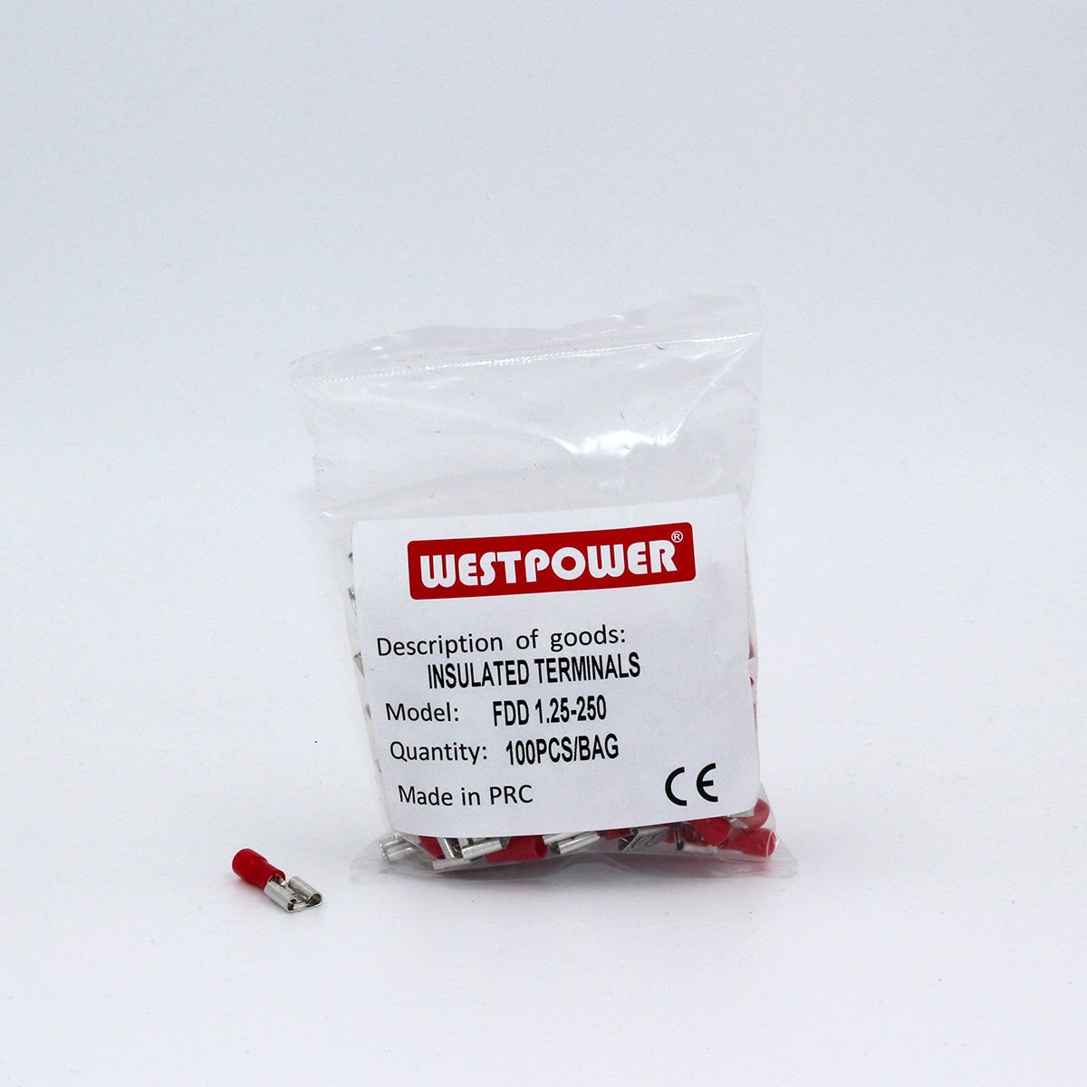 Fortech Yarı İzoleli Faston Dişi Terminal Fdd 1,25-250