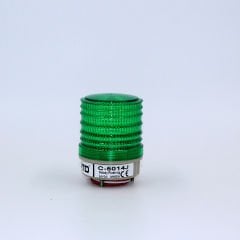 Fortech 50Mm Taban Montajlı İkaz Lambası Yeşil 24V