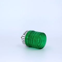 Fortech 50Mm Taban Montajlı İkaz Lambası Yeşil 24V