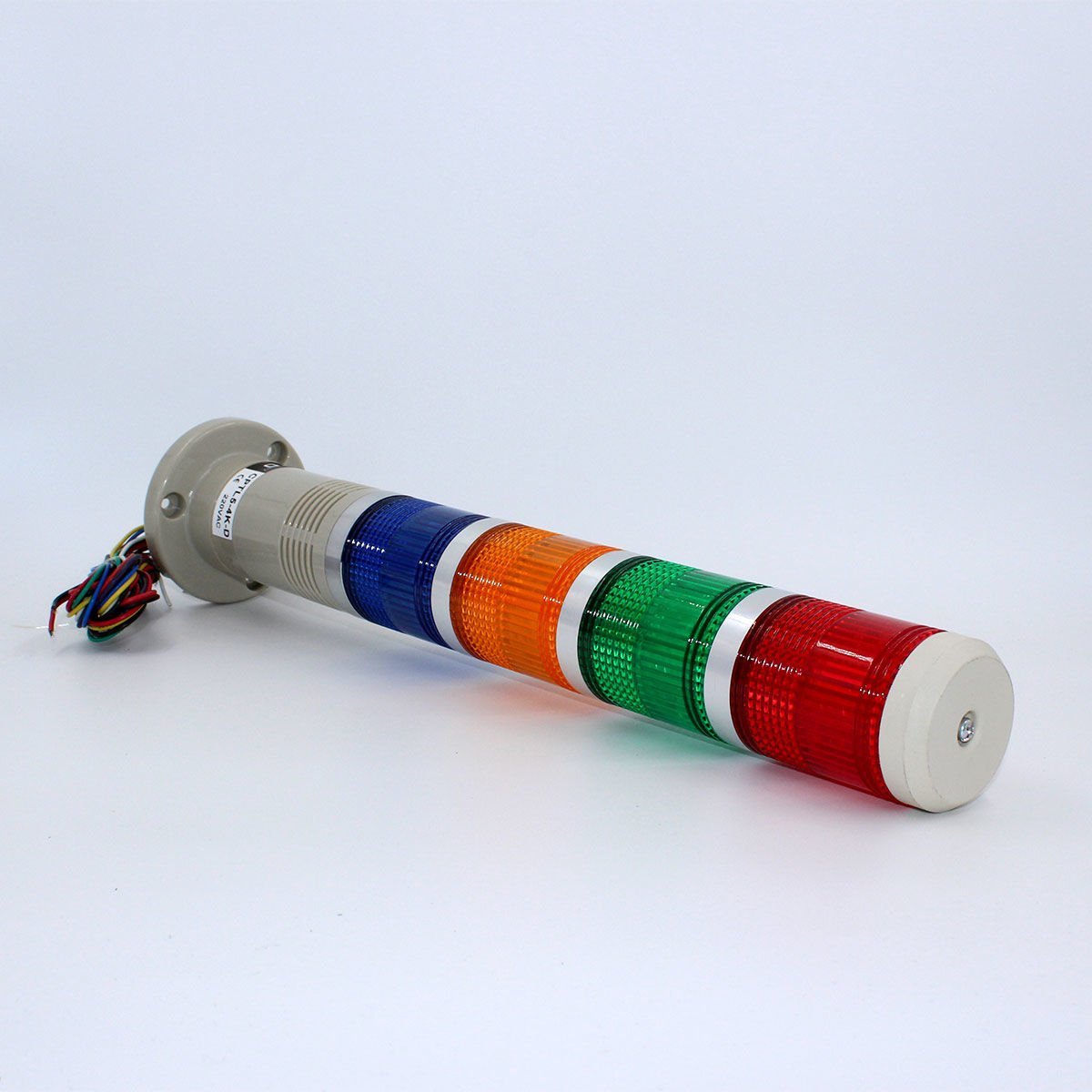 Fortech Led Ampullu Dört Katlı Işıklı Kolon Kırmızı 220V