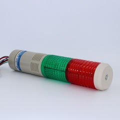 Fortech Led Ampullu İki Katlı Işıklı Kolon Kırmızı 24V