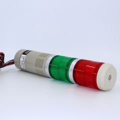 Fortech Led Ampullu İki Katlı Işıklı Kolon Kırmızı 220V