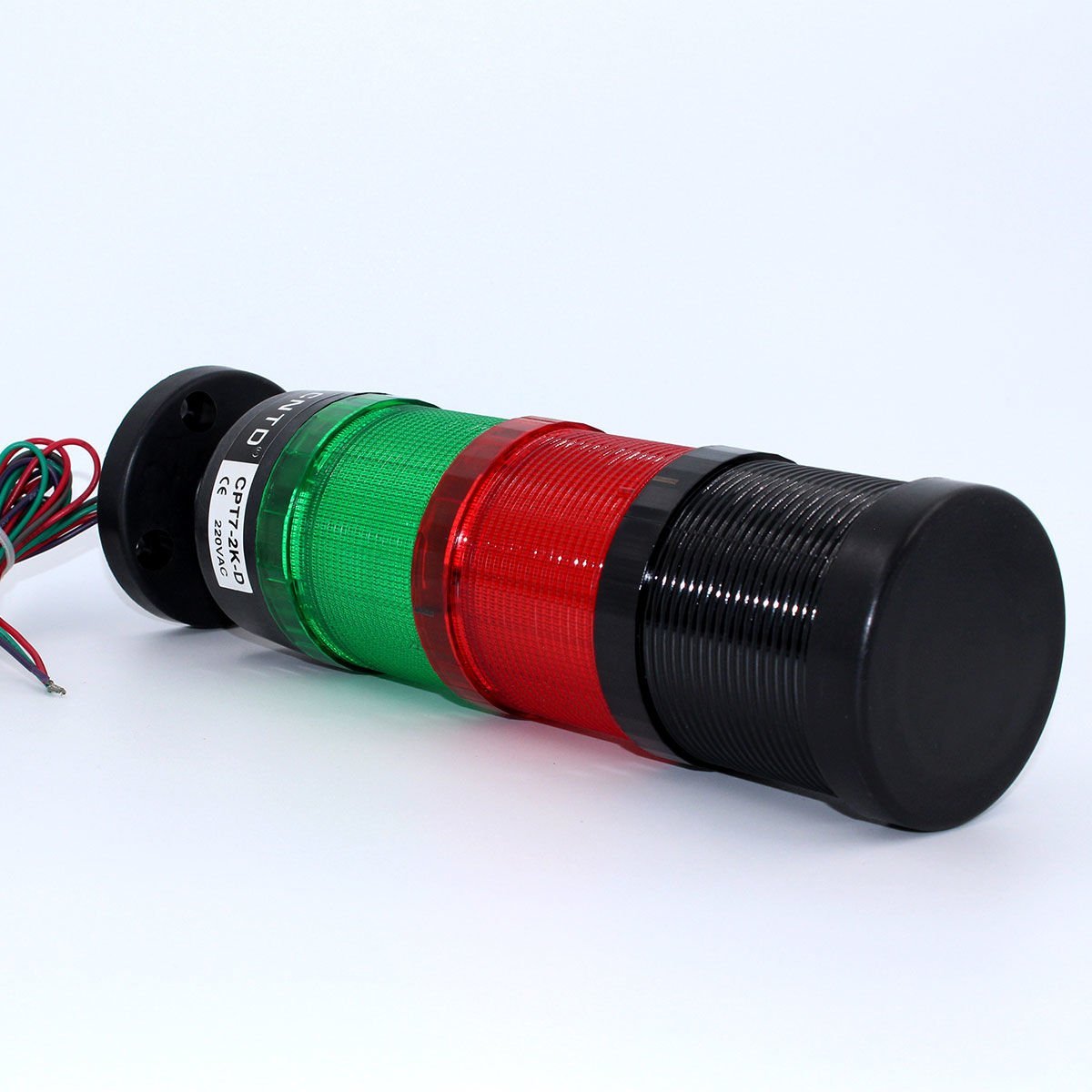 Fortech Led Ampullu İki Katlı Işıklı Kolon Kırmızı 220V