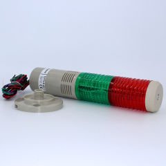 Fortech Led Ampullu İki Katlı Işıklı Kolon Kırmızı 220V