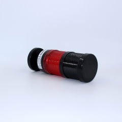 Fortech Led Ampullu Tek Katlı Işıklı Kolon Kırmızı 220V
