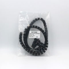 Fortech Kablo Toplama Spirali (1Mt) Siyah Çap-15