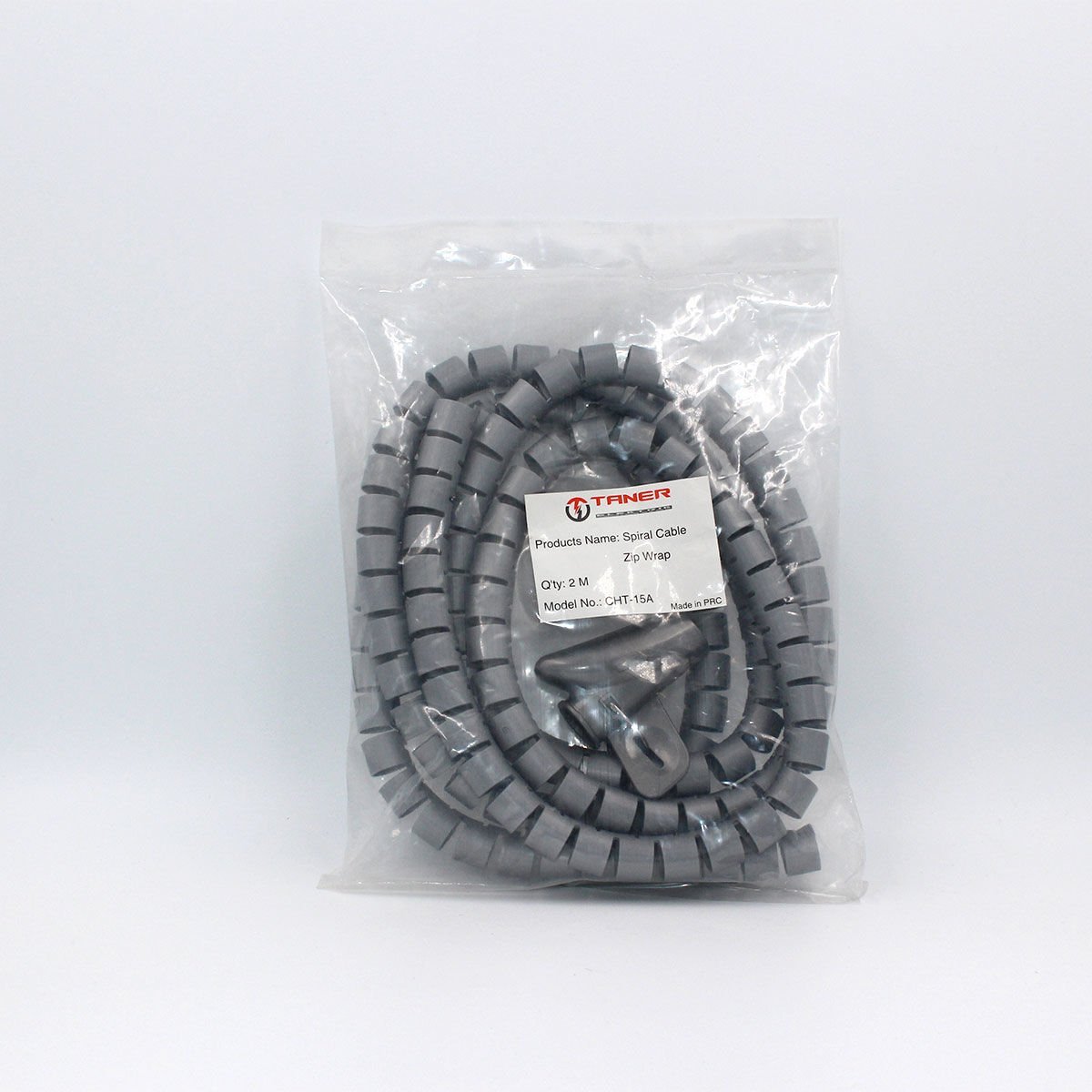 Fortech Kablo Toplama Spirali (2Mt) Gri çap-15