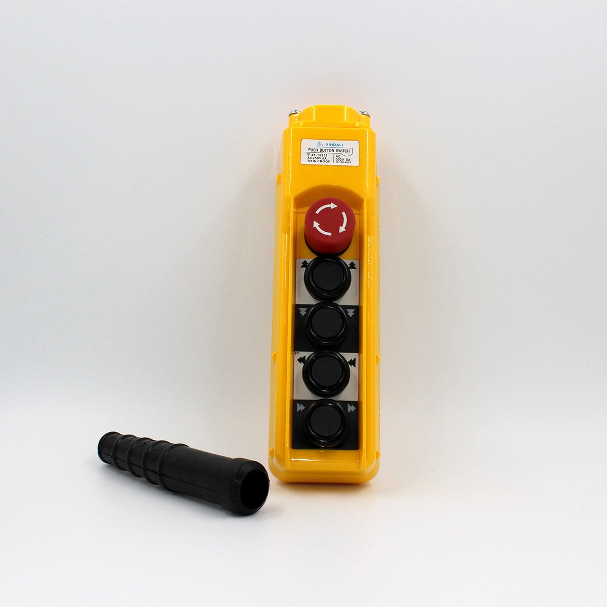 Fortech Çift Hızlı 4 Kareket+Acil Stop Vinç Butonu