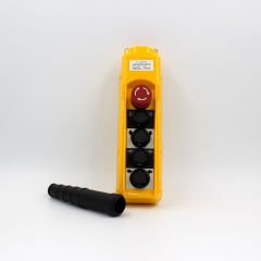 Fortech Tek Hızlı 4 Kareket+Acil Stop Vinç Butonu
