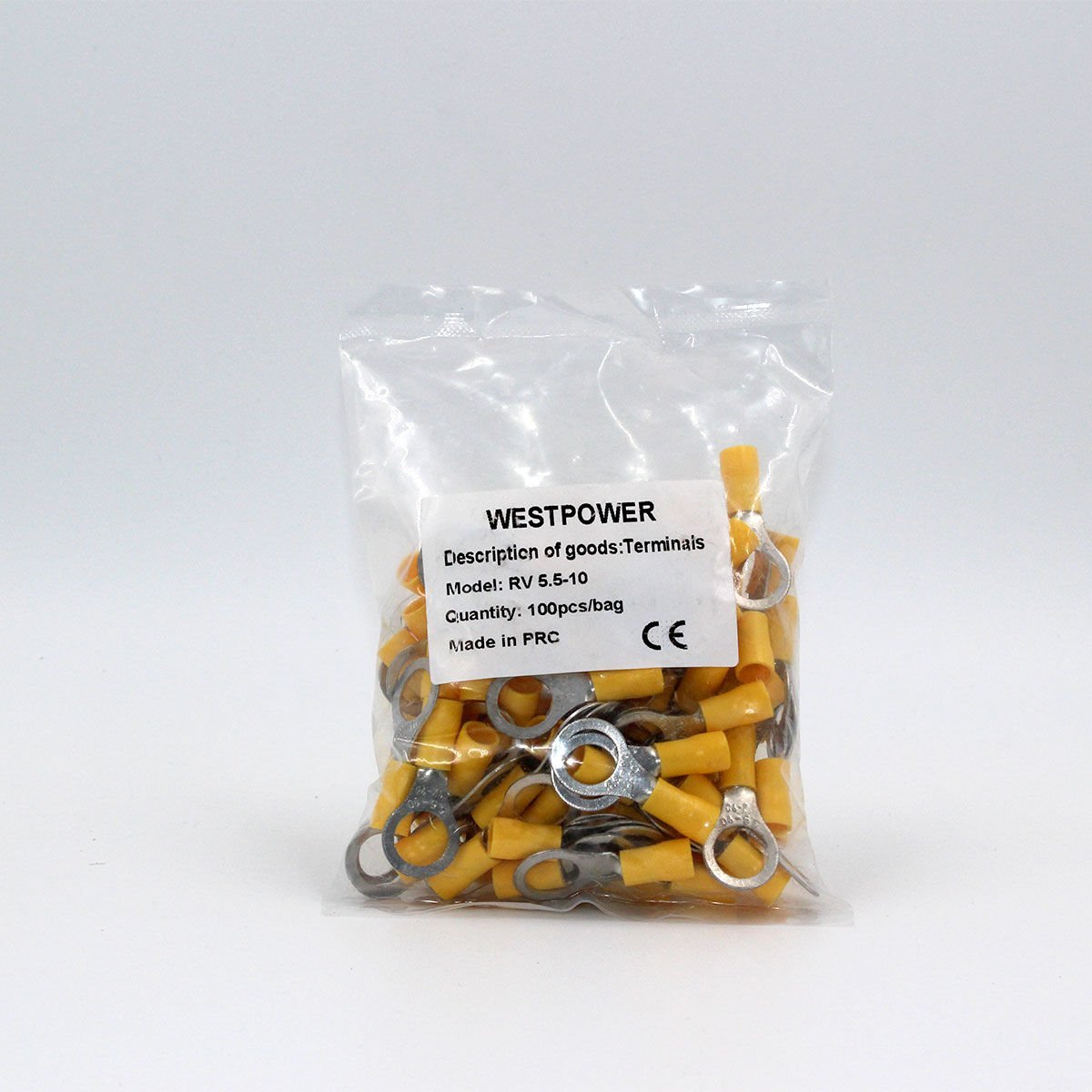 Fortech İzoleli Yuvarlak Tip Kablo Ucu Rv5,5-10