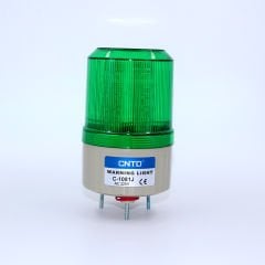 Fortech Tabana Montaj İkaz Lambası Yeşil 220V