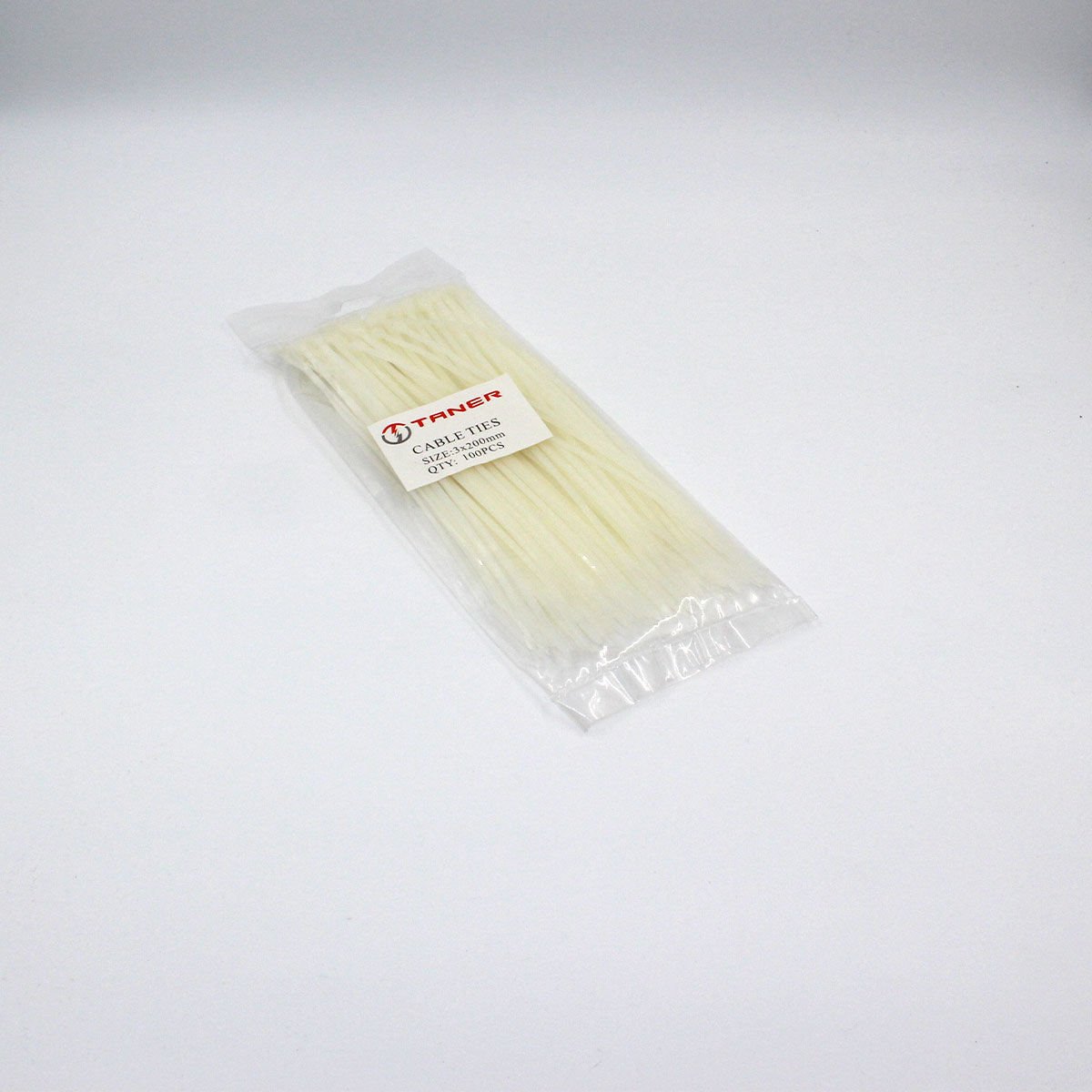 Fortech Plastik Kablo Bağı Beyaz 2.5X200