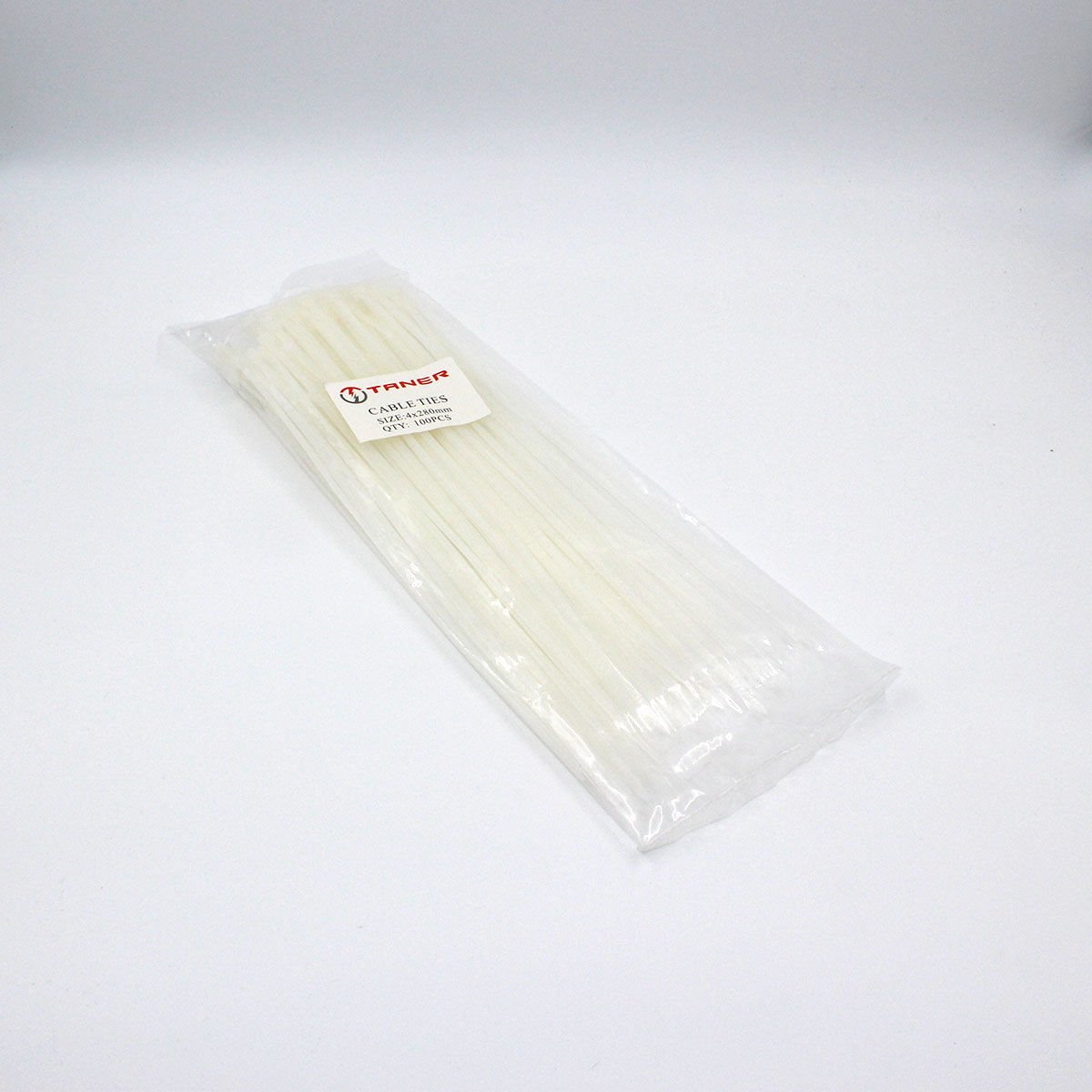 Fortech Plastik Kablo Bağı Beyaz 3.5X280