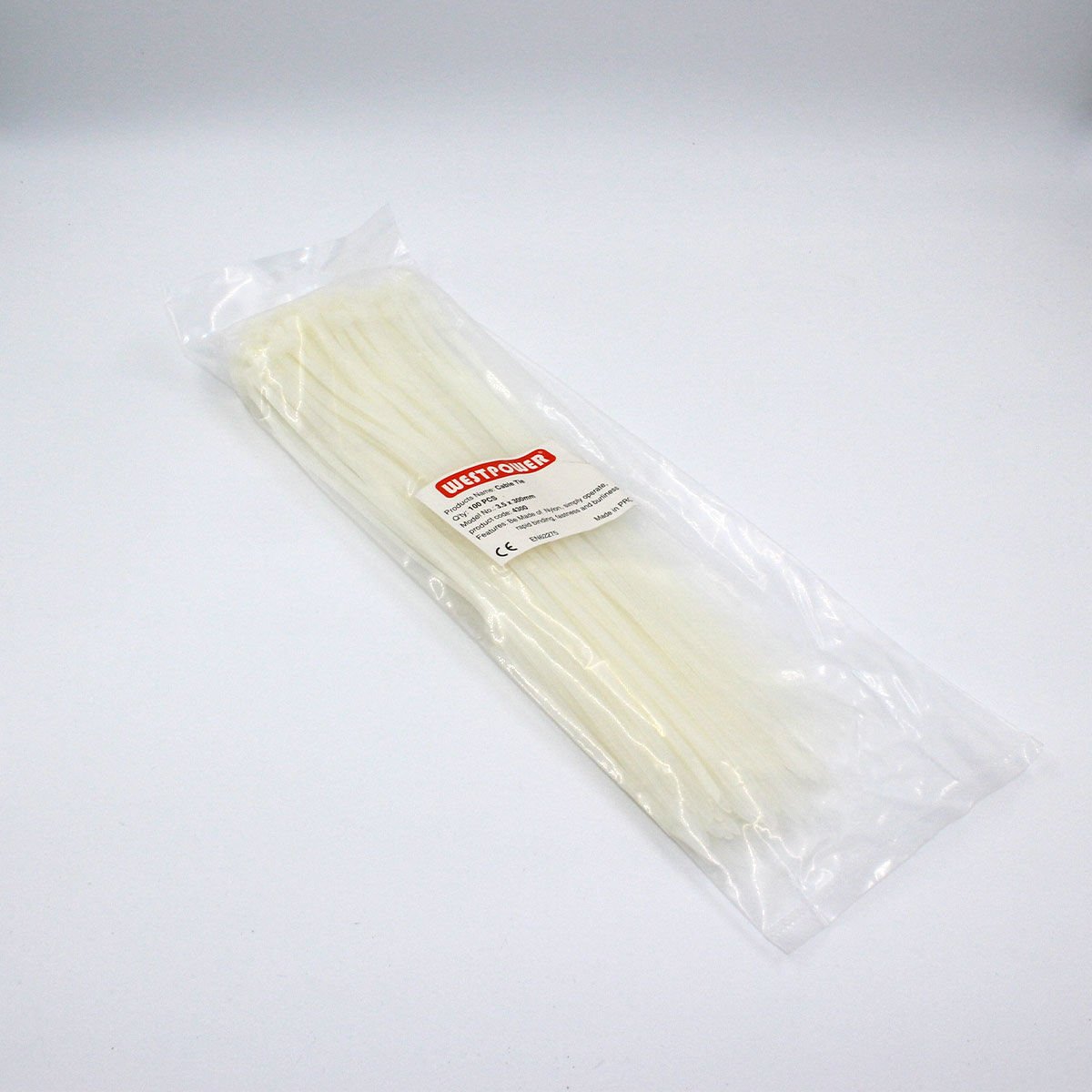 Fortech Plastik Kablo Bağı Beyaz 3.5X300