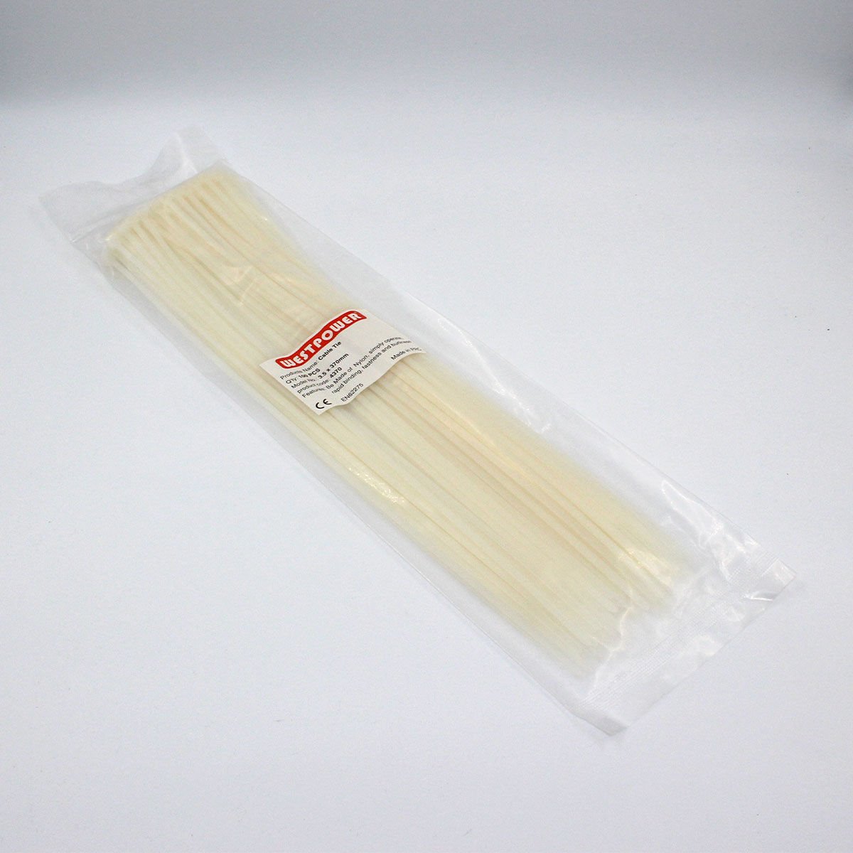 Fortech Plastik Kablo Bağı Beyaz 3.5X370