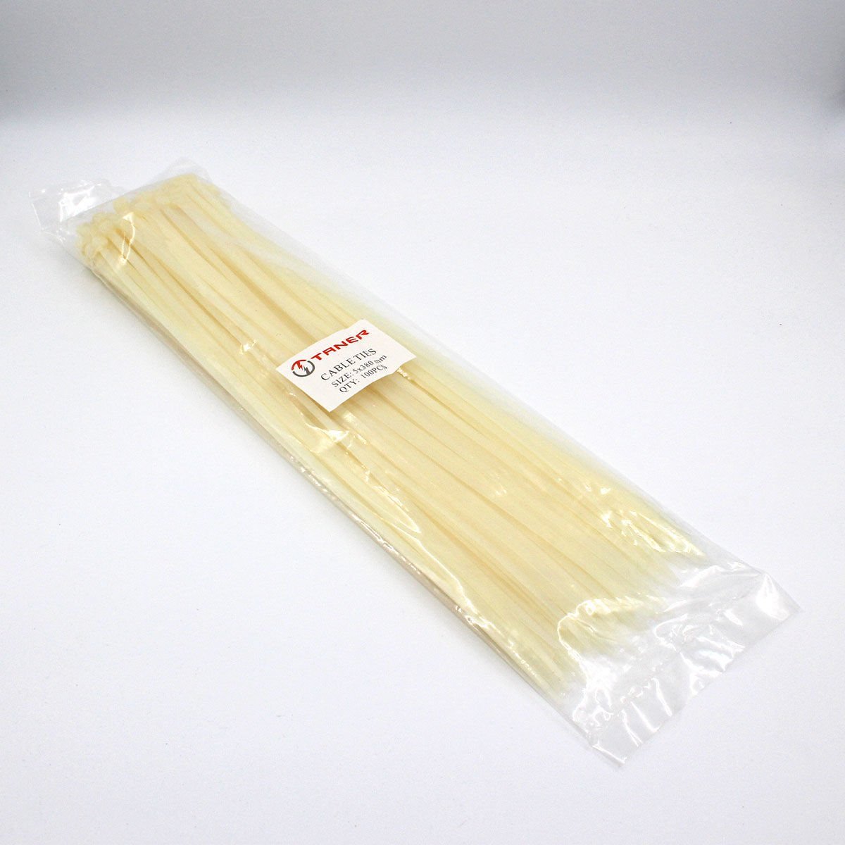 Fortech Plastik Kablo Bağı Beyaz 4.7X380