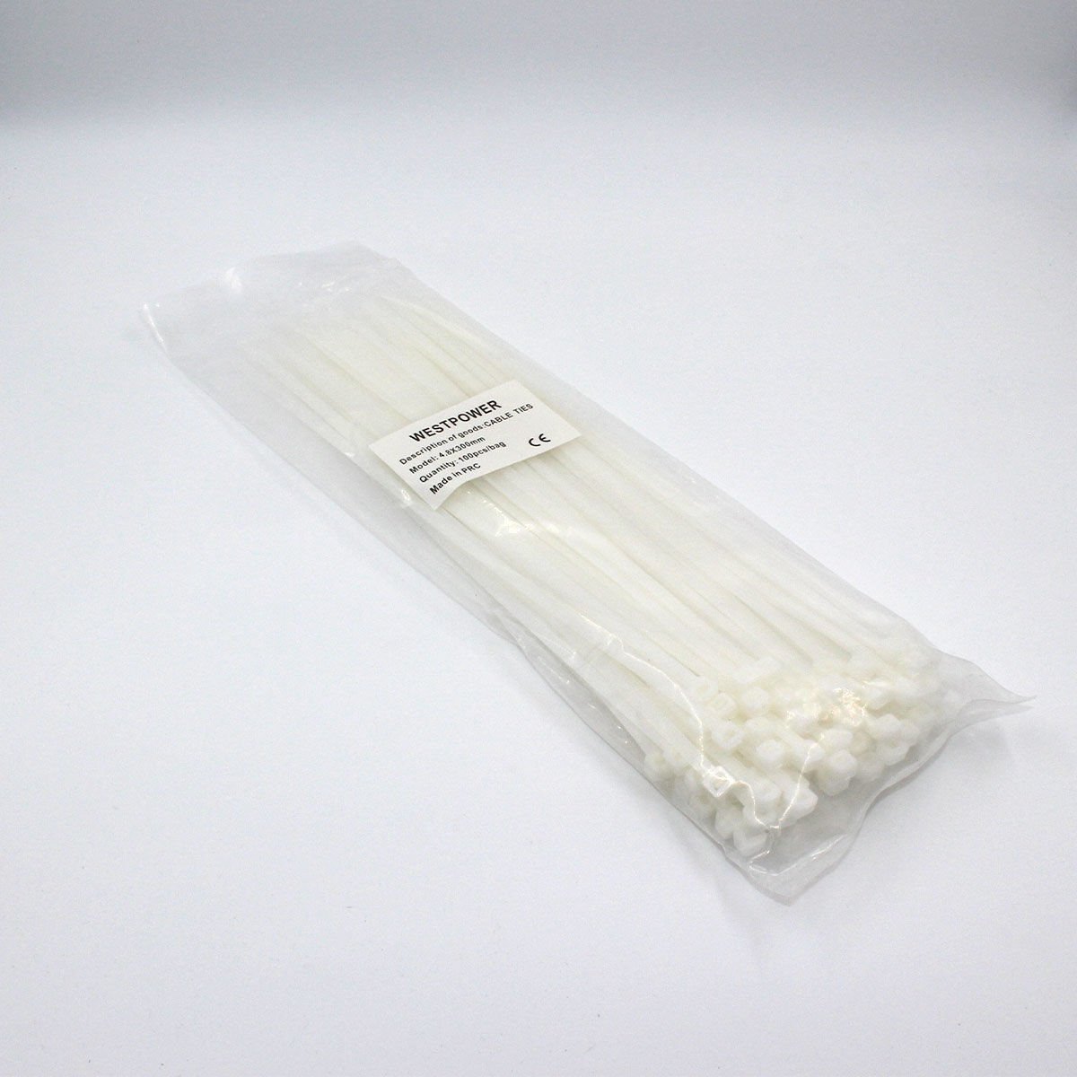 Fortech Plastik Kablo Bağı Beyaz 4.8X300