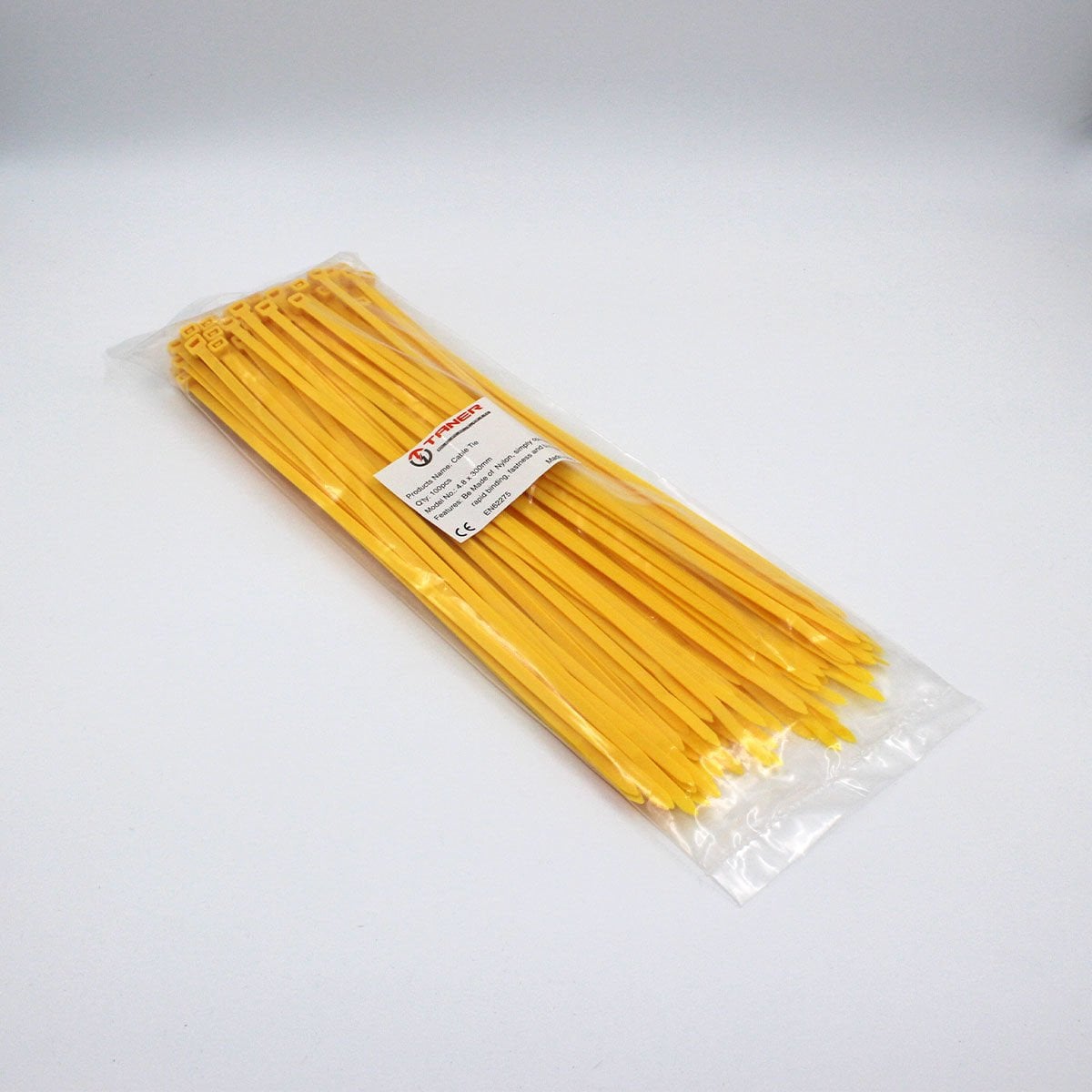 Fortech Plastik Kablo Bağı Bağı sarı 4.8X300