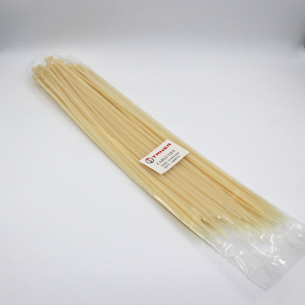 Fortech Plastik Kablo Bağı Beyaz 4.8X450