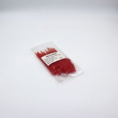 Fortech Plastik Kablo Bağı Kırmızı 2.5X100