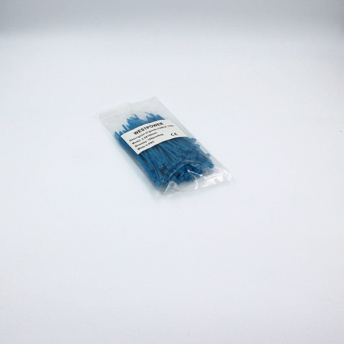 Fortech Plastik Kablo Bağı Mavi 2.5X100
