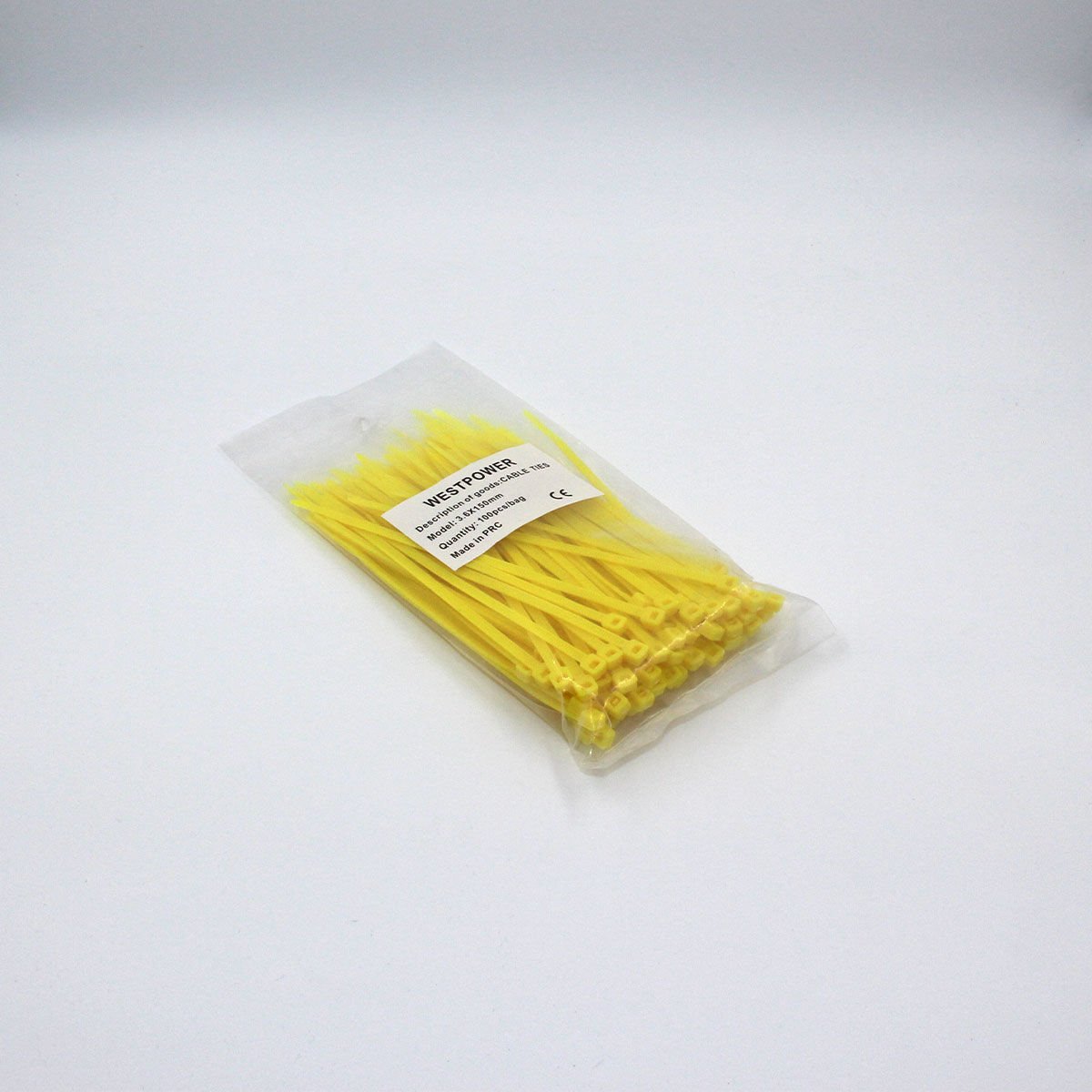 Fortech Plastik Kablo Bağı Sarı 3.5X150