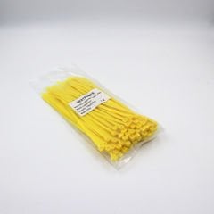 Fortech Plastik Kablo Bağı Sarı 4.8X200