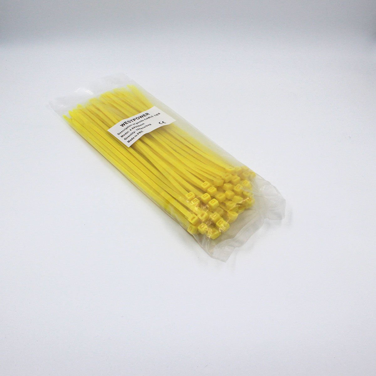 Fortech Plastik Kablo Bağı Sarı 4.8X250