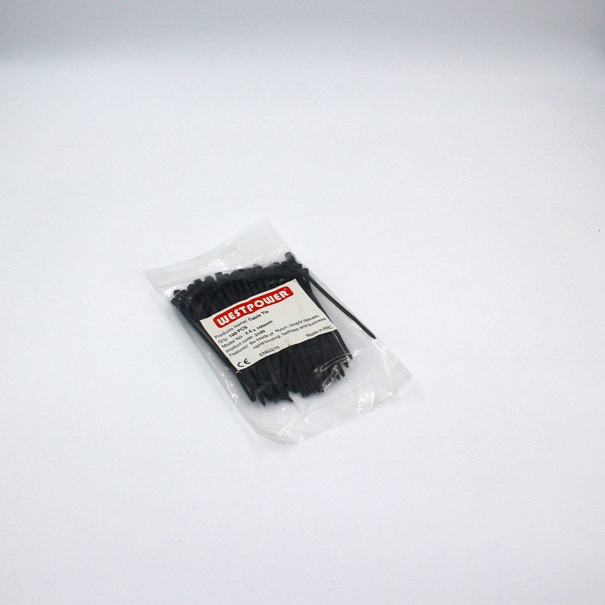 Fortech Plastik Kablo Bağı Siyah 2.5X100