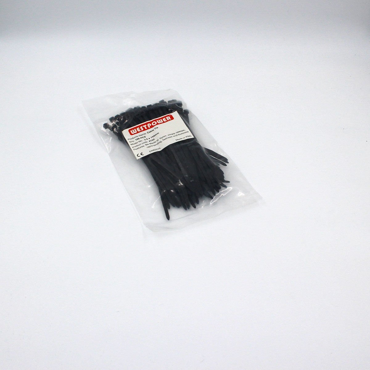 Fortech Plastik Kablo Bağı Siyah 3.5X150