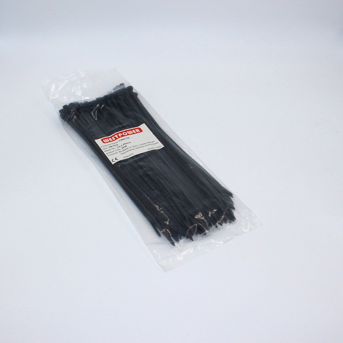 Fortech Plastik Kablo Bağı Siyah 3.5X250