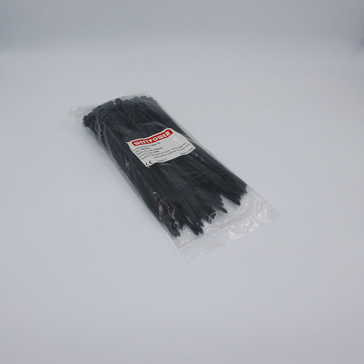 Fortech Plastik Kablo Bağı Siyah 4.8X200