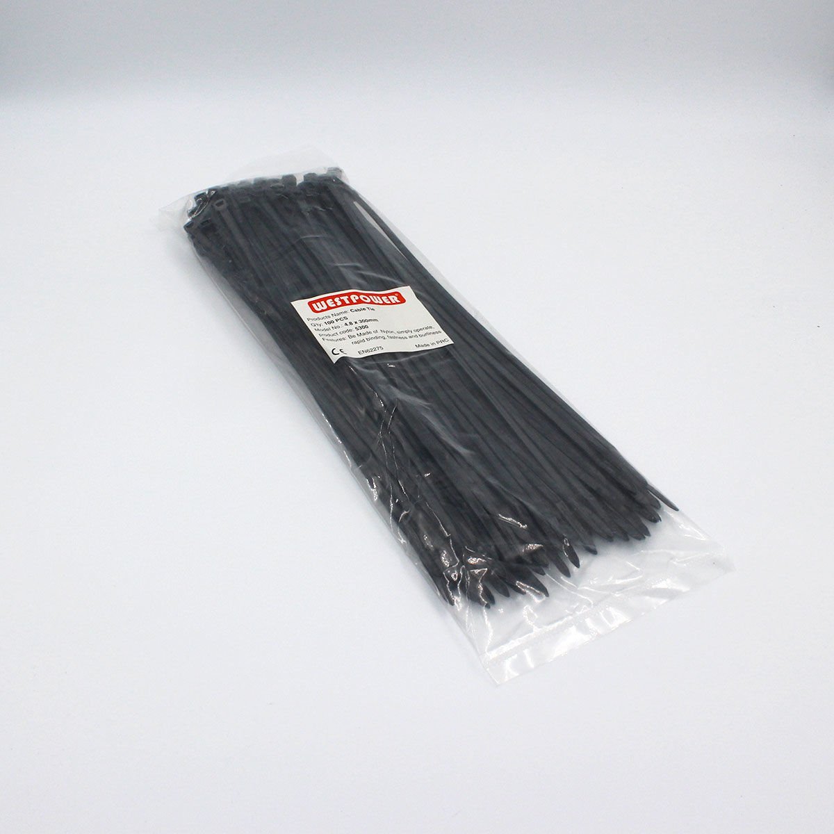 Fortech Plastik Kablo Bağı Siyah 4.8X300