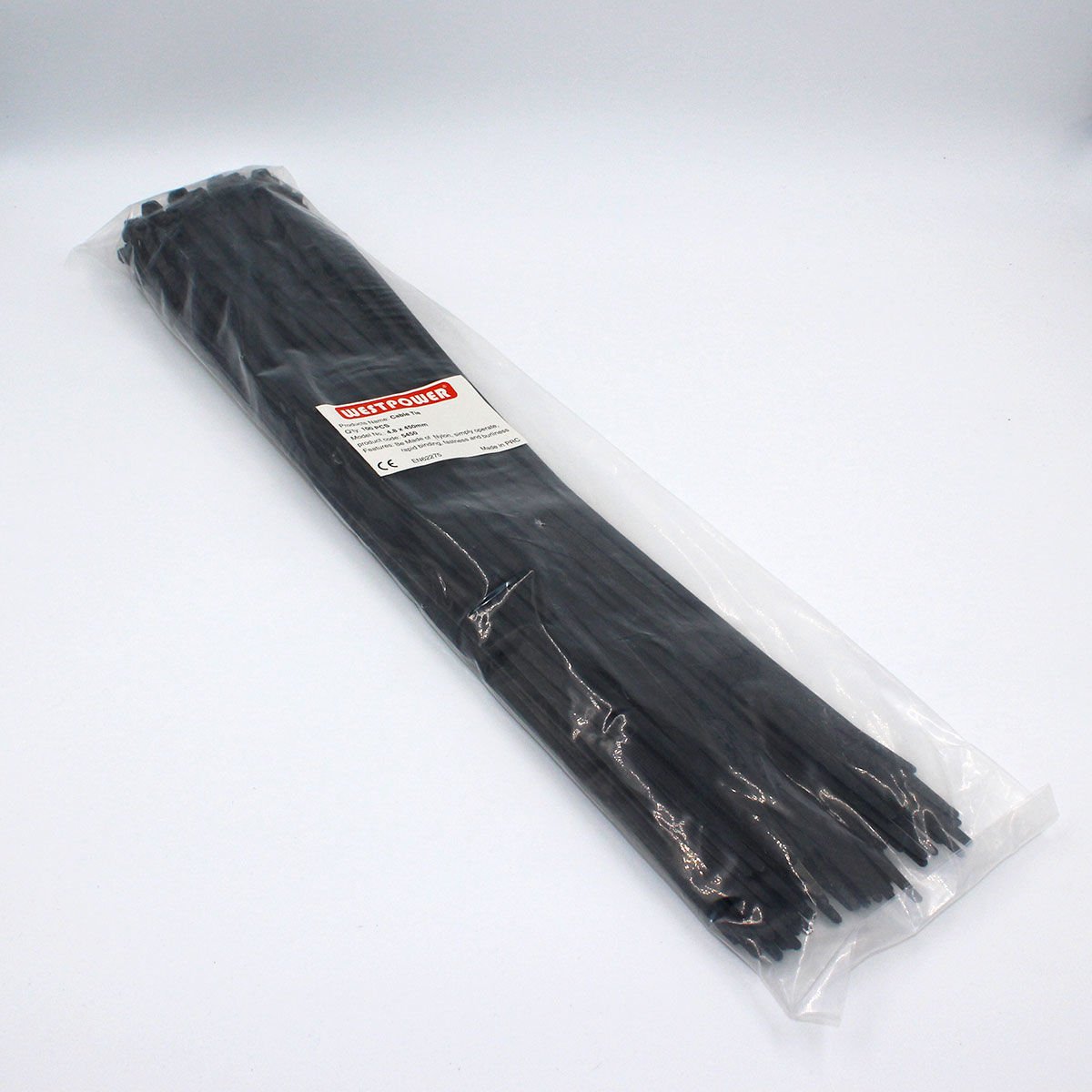 Fortech Plastik Kablo Bağı Siyah 4.8X450